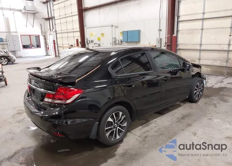 2015 Honda Civic Ex из США, поврежденный, VIN 2HGFB2F87FH539556